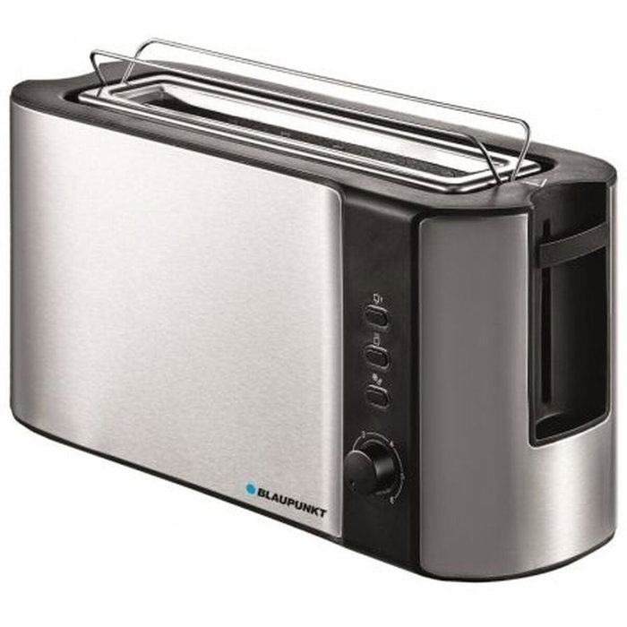 Blaupunkt BP4010 Tostadora de ranura larga 1000W en acero inoxidable