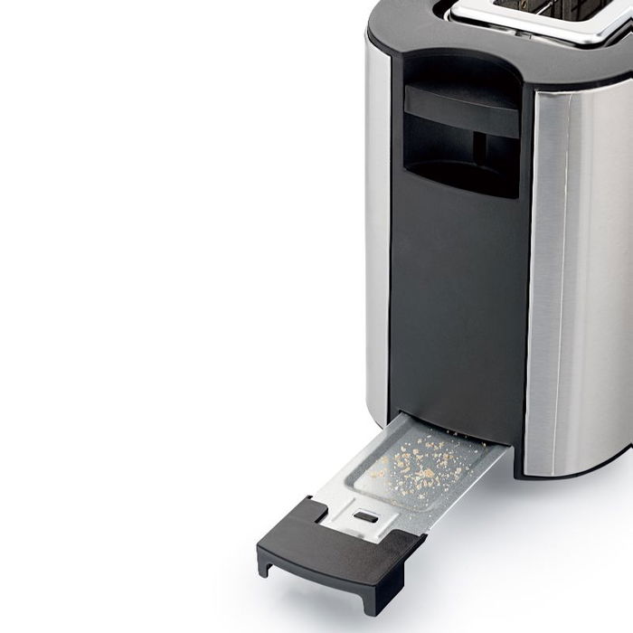 Blaupunkt Tostador de Boca Ancha 1000W de Acero Inoxidable