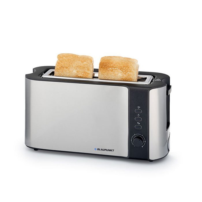 Blaupunkt Tostador de Boca Ancha 1000W de Acero Inoxidable