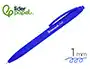 Liderpapel Bolígrafo Retráctil Soft Touch Punta 1 mm con Clip, Tinta Azul, Cuerpo Azul - Para Uso Diario Liderpapel Bolígrafo Retráctil Soft Touch Punta 1 mm con Clip, Tinta Azul, Cuerpo Azul - Para Uso Diario