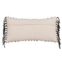 Ixia Cojín de Decoración Beige-Negro 30 x 60 cm