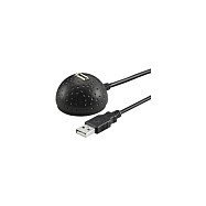 Goobay Cable de extensión USB HiSpeed 2.0 1,5 m con soporte
