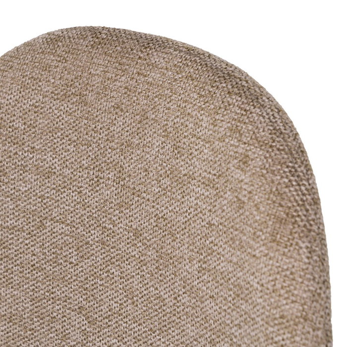 Taburete Taupe Tejido-Metal Salón 45,50 X 45 X 105,50 cm (Set de 4)