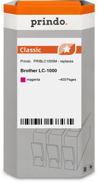 Prindo Cartucho de tinta magenta Classic ~400 páginas Prindo Cartucho de tinta magenta Classic ~400 páginas