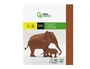 Liderpapel Cartulina A4 Marrón 180g/m2 Paquete de 100 Hojas