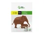 Liderpapel Cartulina A4 Marrón 180g/m2 Paquete de 100 Hojas