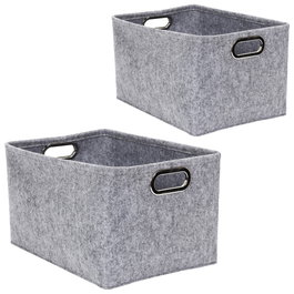 Home Deco Factory Juego de 2 cestas para almacenar VALLEE OUTLET