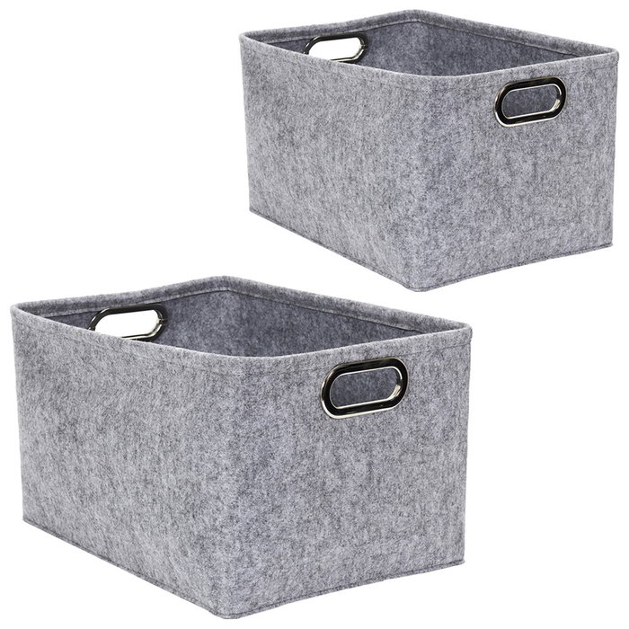 Home Deco Factory Juego de 2 cestas para almacenar VALLEE OUTLET Home Deco Factory Juego de 2 cestas para almacenar VALLEE OUTLET