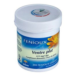 FENIOUX Vientre Plano 200Cap. Meteorismo Flatulencia Elimina Volumen Vientre Digestiones Pesadas Regenera Flora
