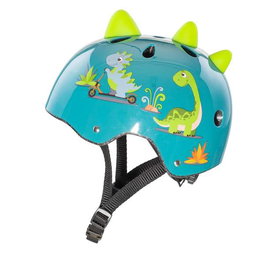 Molto Casco Dinosaurio para Niños 2+ Años, 25x22x15 cm, Juego en Español e Inglés