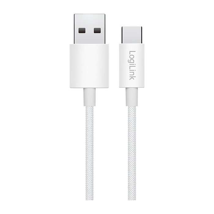 LogiLink Cable USB 2.0 Tipo C a Tipo A, 1 m, Blanco LogiLink Cable USB 2.0 Tipo C a Tipo A, 1 m, Blanco