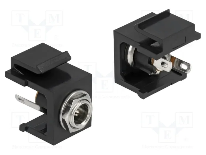 DeLOCK Módulo Keystone hembra DC 5,5 x 2,1 mm negro DeLOCK Módulo Keystone hembra DC 5,5 x 2,1 mm negro