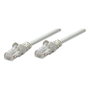 Intellinet Patchkabel RJ45 Cat6 U/UTP 15m Gris con Hebelschutz