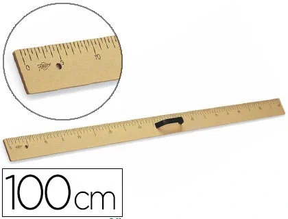 Faibo Regla para encerado imitación madera 100 cm Faibo Regla para encerado imitación madera 100 cm