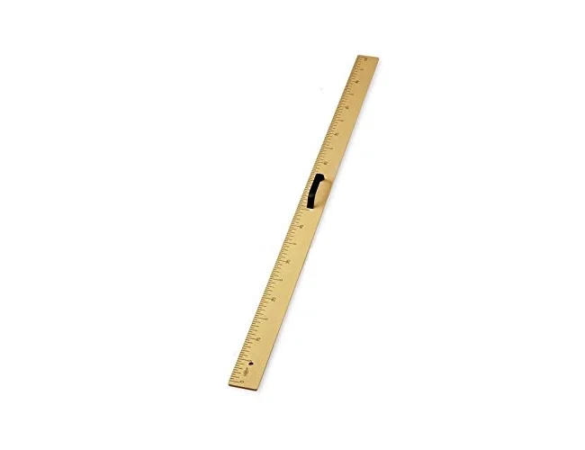 Faibo Regla para encerado de plástico imitación madera de 100 cm Faibo Regla para encerado de plástico imitación madera de 100 cm