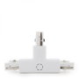 Conector T para Carril Trifásico Blanco