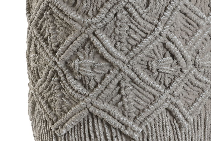 DKD Home Decor Macetero Urban Gris Claro Cemento Set de 2 20x18x20 cm