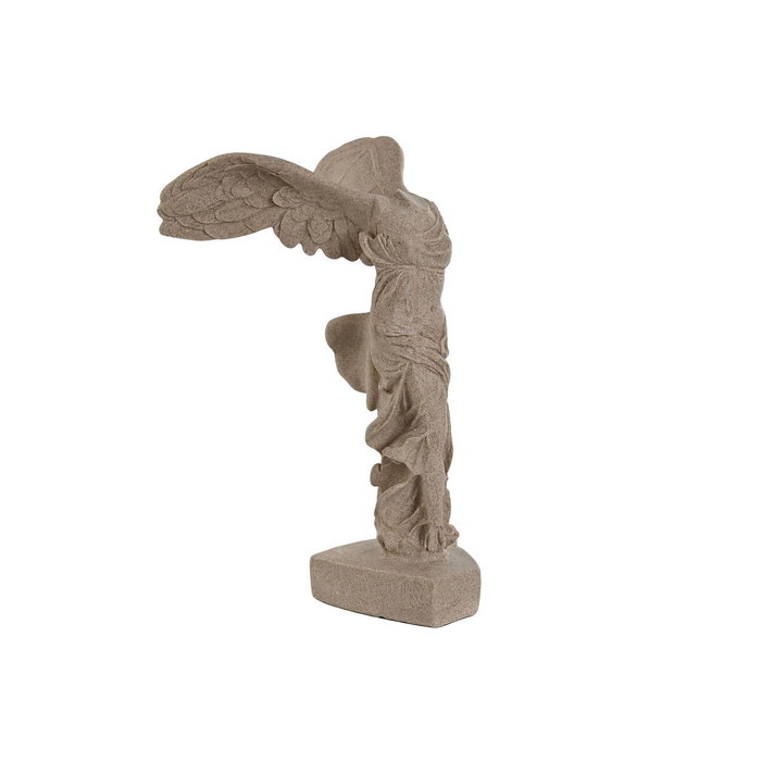 DKD Home Decor Figura Victoria en Resina Color Marrón con Acabado Rugoso DKD Home Decor Figura Victoria en Resina Color Marrón con Acabado Rugoso