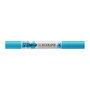 Ecoline Marcador Punta Doble Azul Celeste (Cian) 578