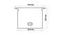 KIMERA Perfil de Aluminio HEDE Anodizado Negro con Difusor Opal y Accesorios 2,02 m