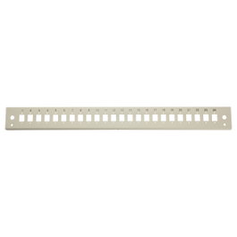 EQUIP Patchpanel 19'' 24xLC-Duplex a SC-Simplex 1U Gris Stahl grey de fibra óptica