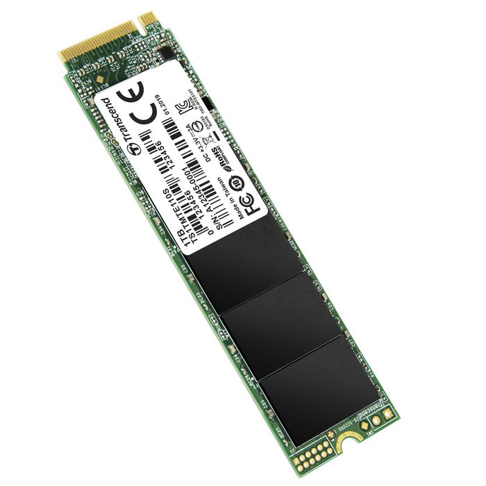Transcend MTE110S 1 TB M.2 NVMe PCIe Gen3 x4