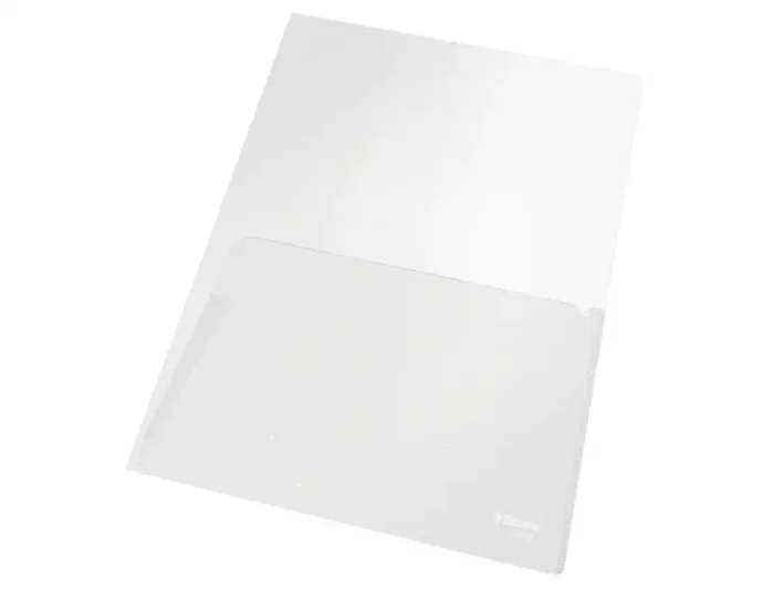 ESSELTE Paq.5 sobres-dossiers doble PP canguro A4 cristal