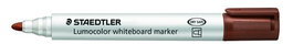 STAEDTLER Marcador 351 Lumocolor Punta Cónica Marrón (Set de 10)