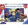 Ravensburger Puzzle Sam el Bombero 2x24 pcs - Sam te ayuda en la necesidad - Rompecabezas para Niños a partir de 4 años