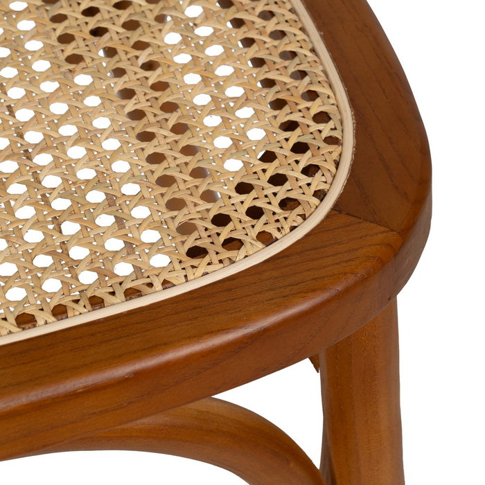 Silla Miel Madera de Olmo Contract 44,50 X 41,50 X 89 cm Silla Miel Madera de Olmo Contract 44,50 X 41,50 X 89 cm