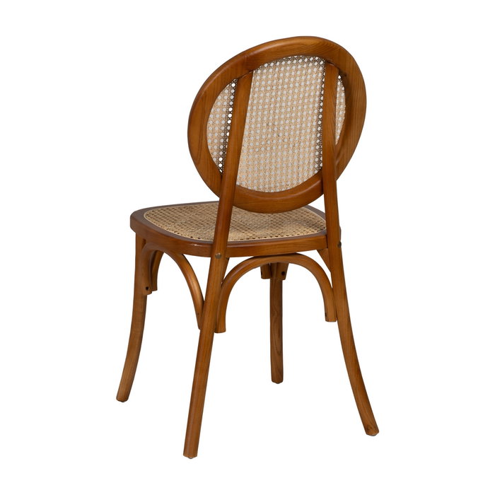 Silla Miel Madera de Olmo Contract 44,50 X 41,50 X 89 cm Silla Miel Madera de Olmo Contract 44,50 X 41,50 X 89 cm