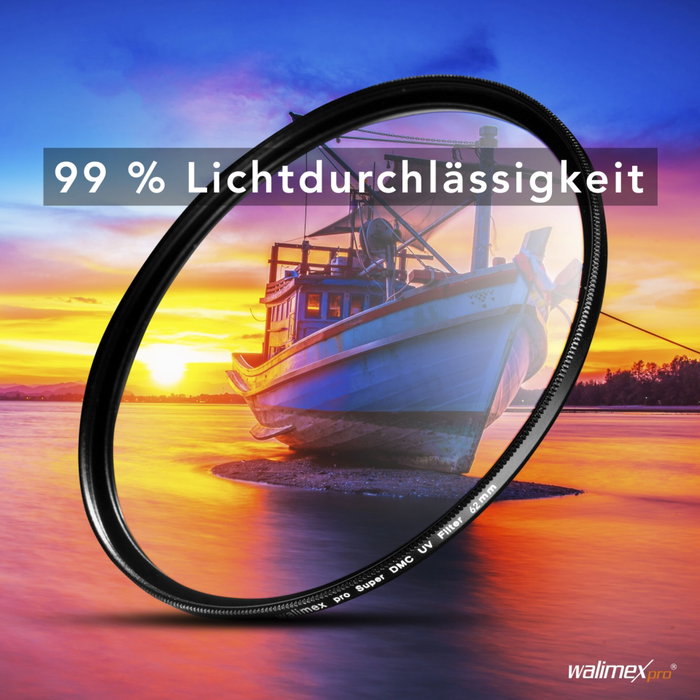 Walimex pro UV-Filter Slim Super DMC 62mm