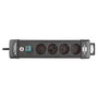 Brennenstuhl Regleta Premium-Line 4 tomas 1,8m negro