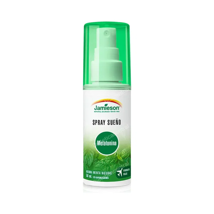 Jamieson Melatonina Spray para el Sueño Aroma Menta Natural 58 ml