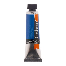 Cobra Color al Óleo Miscible con Agua Azul Cobalto (Ultramar) 40 ml