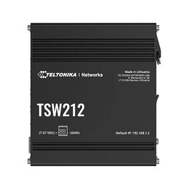 Teltonika TSW212 Switch Gestionado L2 con 8 Puertos Gigabit y 2 SFP