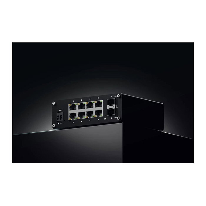 Teltonika TSW212 Switch Gestionado L2 con 8 Puertos Gigabit y 2 SFP