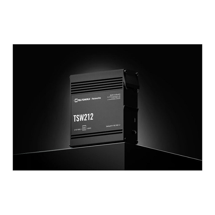 Teltonika TSW212 Switch Gestionado L2 con 8 Puertos Gigabit y 2 SFP