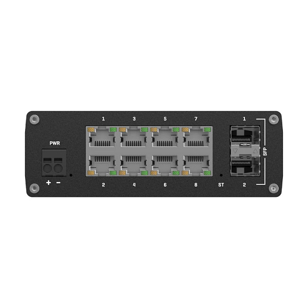 Teltonika TSW212 Switch Gestionado L2 con 8 Puertos Gigabit y 2 SFP