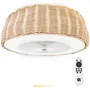 Grunkel SKYWIND-20M Ventilador de techo 50cm con luz LED regulable y mando a distancia