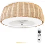 Grunkel SKYWIND-20M Ventilador de techo 50cm con luz LED regulable y mando a distancia