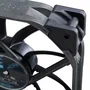 Fractal Design Venturi HP-14 PWM - Ventilador PC 14 cm, 1500 RPM, 132.7 m³/h Flujo Aire, 30.1 dB, Negro/Gris, 4 Pines, FDB