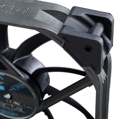 Fractal Design Venturi HP-14 PWM Ventilador de 14 cm Negro, Gris