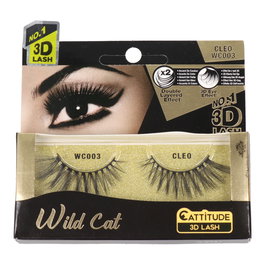Ebin New York Pestañas Postizas Wild Cat Lash Cleo 3D