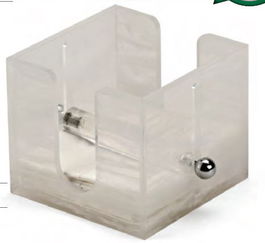 NH Servilletero de metacrilato con pesa y logo, Orfebrería