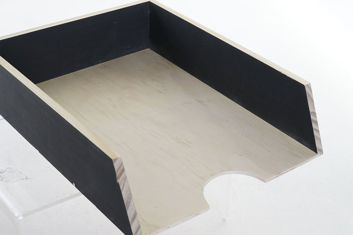 DKD Home Decor Organizador de Madera para Hojas 2 Niveles DKD Home Decor Organizador de Madera para Hojas 2 Niveles