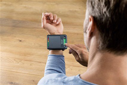 Beurer BC-87 Tensiómetro de Muñeca con Bluetooth y Pantalla XL para Medición Automática de Presión Arterial y Detección de Arritmias