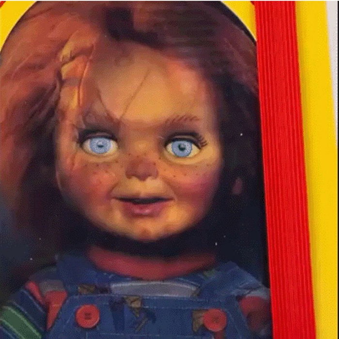 Cerdá Set de Papelería Chucky Púrpura