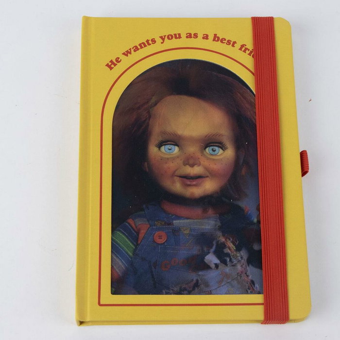 Cerdá Set de Papelería Chucky Púrpura
