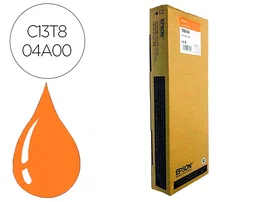 Epson SC-P Tinta Original Ultrachrome HDX/HD Color Naranja 700ml para Plotter SureColor Serie SC-P
